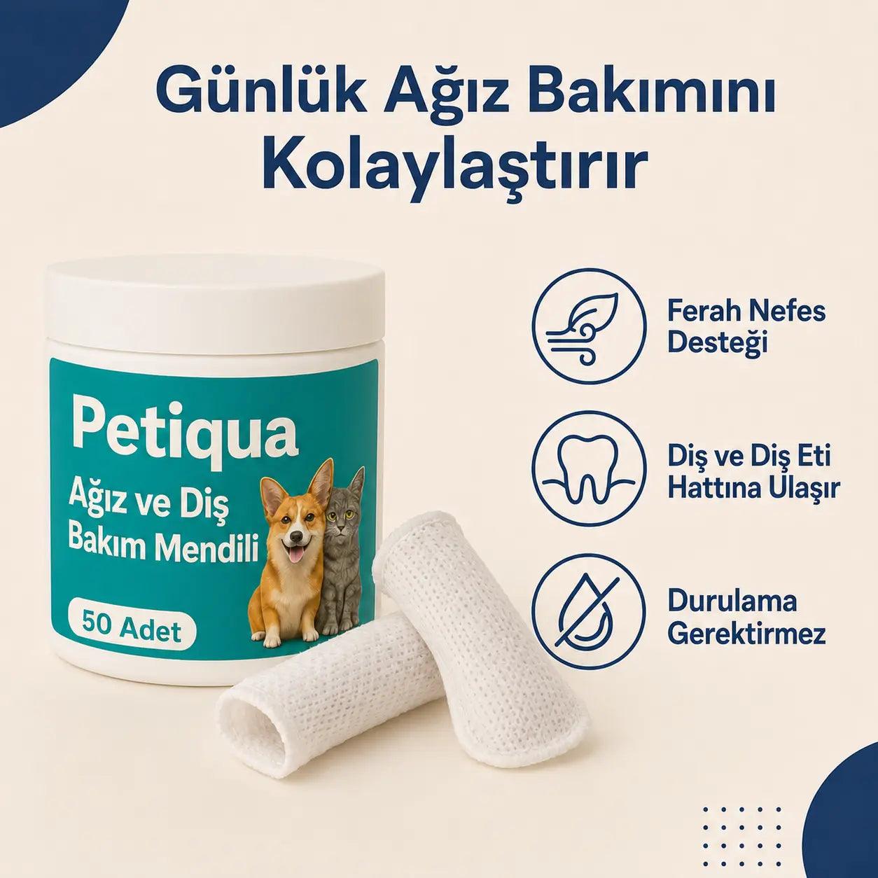 Petiqua Ağız ve Diş Bakım Mendili