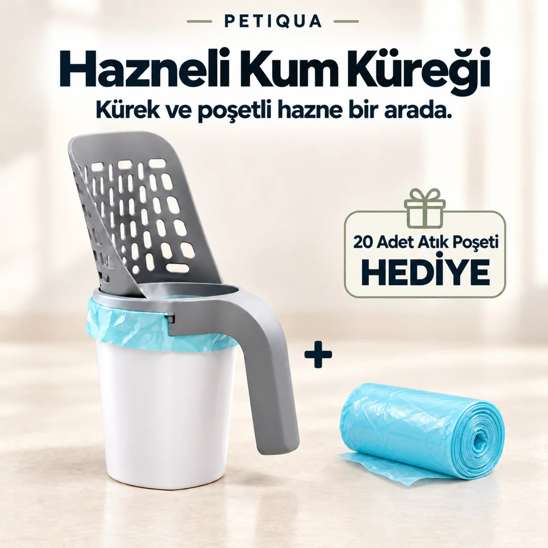 Petiqua™ Hazneli Kum Küreği
